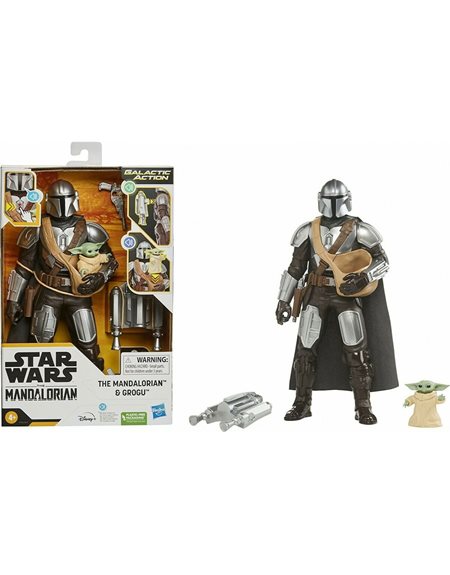 Hasbro Φιγουρα Δρασης Star Wars Mandalorian & Grogu – F5194