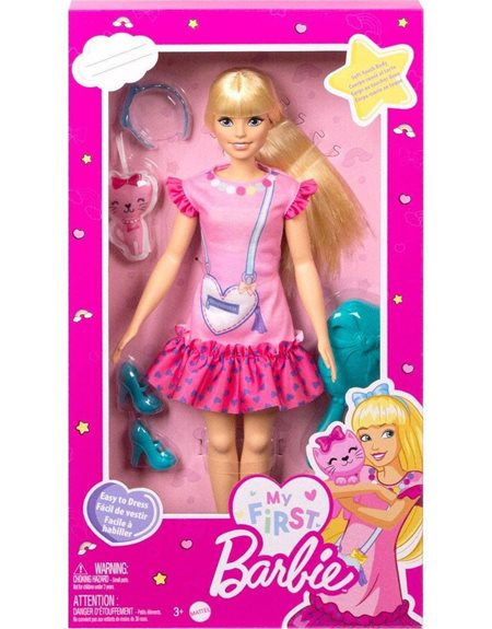 Mattel Κουκλα Η Πρωτη Μου Barbie – HLL19