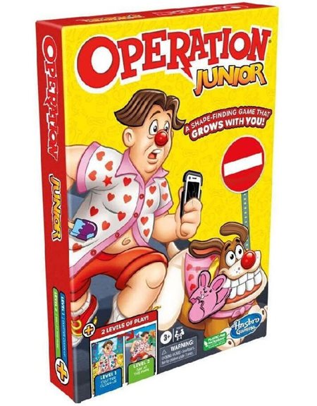 Hasbro Παιδικο Επιτραπεζιο Operation Junior – F6644