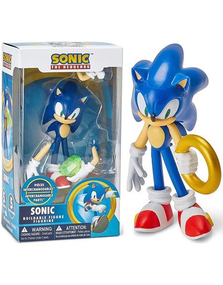 Just Toys Φιγούρα Sonic The Hedgehog Buildable Tails 10 εκ. – 10504129