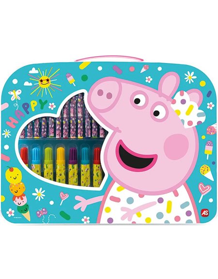 As Company Σετ Ζωγραφικης Art Case Peppa Pig – 1023-66228