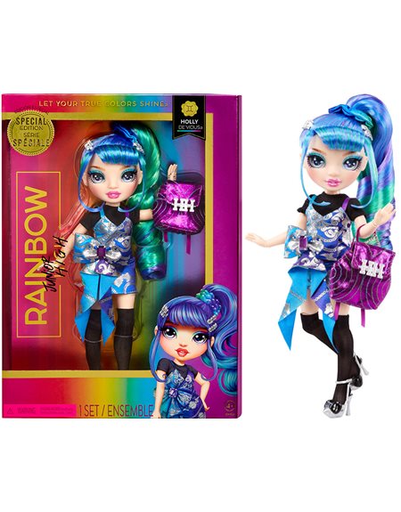 MGA Entertainment Κουκλα Rainbow High Junior High Holly De’vious – 590439EUC