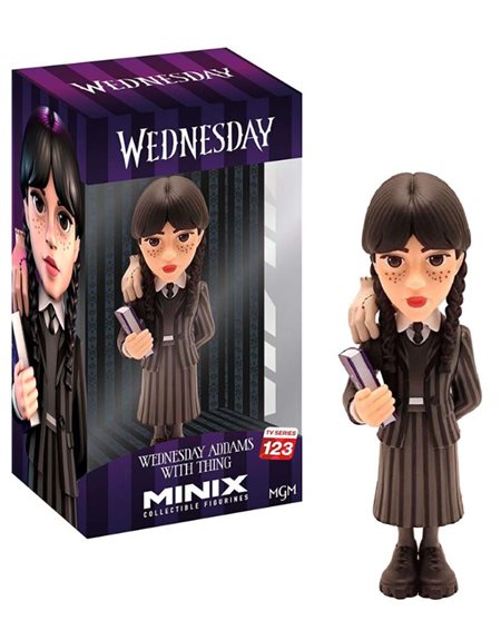 Minix Φιγουρα Wednesday & Hand 12Εκ. (MNX27000)