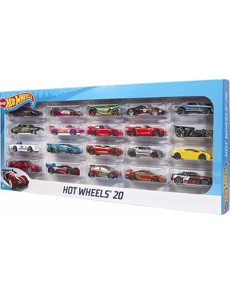 Hot Wheels Αυτοκινητάκια Σετ των 20 (H7045)