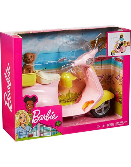 MATTEL BARBIE – SCOOTER (FRP56)