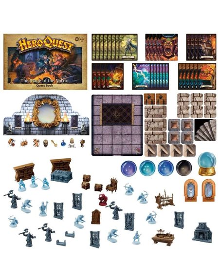 Επιτραπέζιο Heroquest The Mage Of The Mirror Quest Pack (F7539)