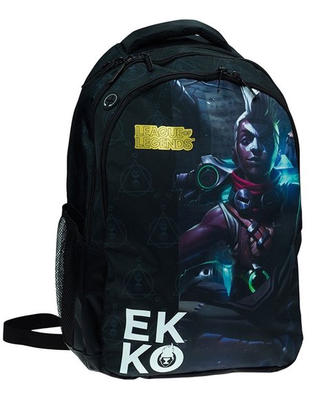 Gim Τσάντα Δημοτικού Οβαλ LOL Ekko (345-05031)