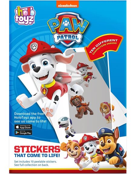 OEM Αυτοκολλητα Paw Patrol Augmented Reality Pack – ST60PawPatrol