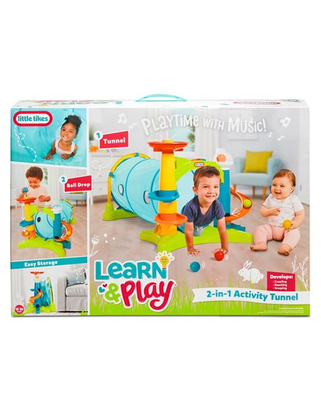 Little Tikes Τουνελ Δραστηριοτητων 2 Σε 1 (658365EUC)