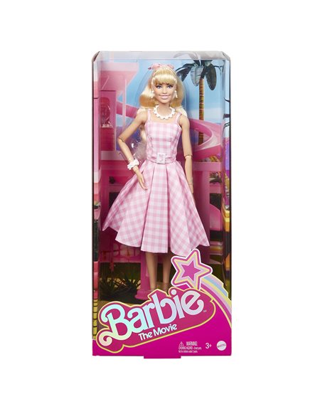 Barbie – Movie Pink Gingham Dress (HPJ96)