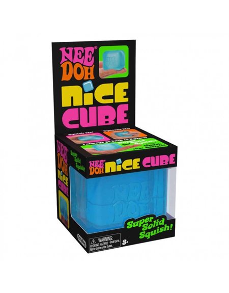 NeeDoh Ζουλιχτός Κύβος Nice Cube Σε 3 Χρώματα – 15751800