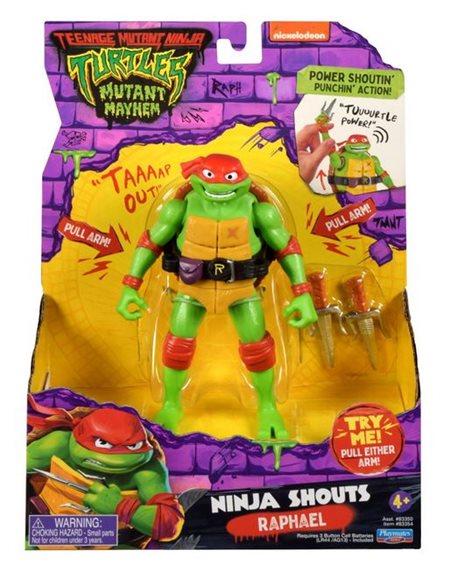 Teenage Mutant Ninja Turtles Movie Deluxe Φιγουρες 4 Σχεδια – 1 τμχ (TU800000)