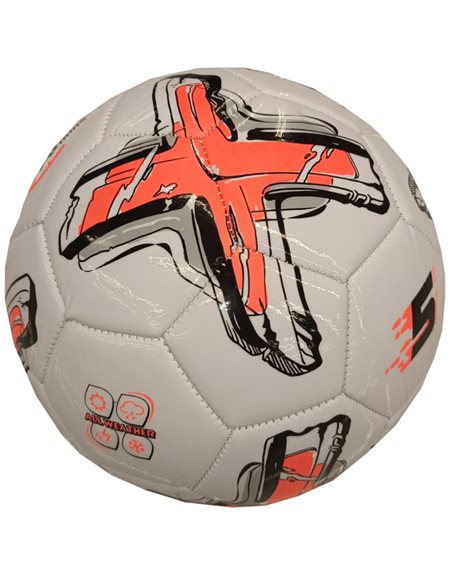 Μπάλα Ποδοσφαίρου Soccer Ball X Line Red Fluo S.5 (3585)