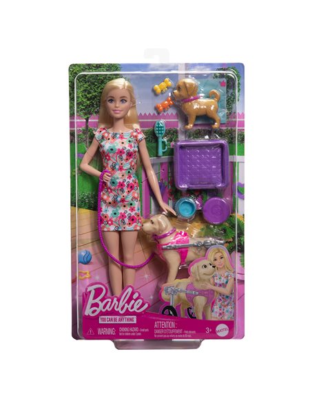 Barbie Κουταβακια Με Αμαξιδιο (HTK37)