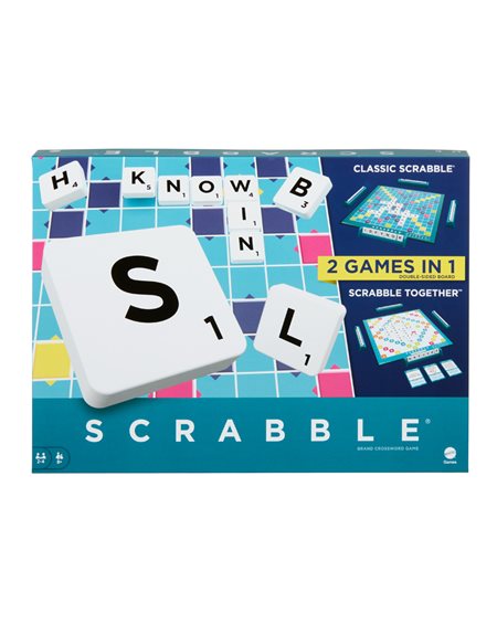 Επιτραπέζιο Νεο Scrabble 2 Σε 1 (HXW06)