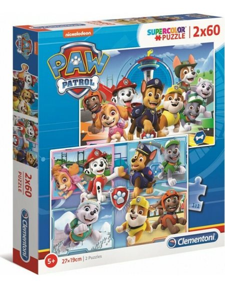 As Company Πάζλ 2?60 Maxi Super Colour Paw Patrol – 1200-21617