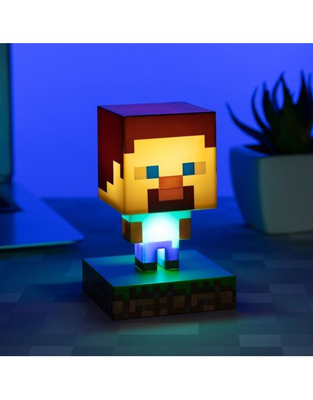 Φωτιστικο Minecraft Steve Icon Light Paladone - PP6594MCFV2