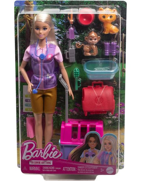 Barbie – Διασωστρια Αγριων Ζωων (HRG50)