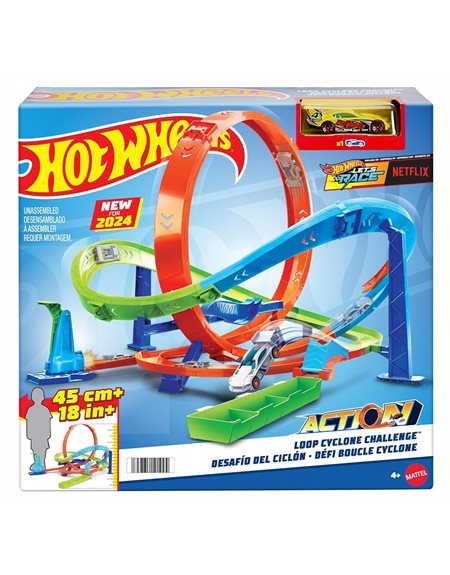 Hot Wheels Πιστα Σουπερ Extreme Λουπ (HTK16)