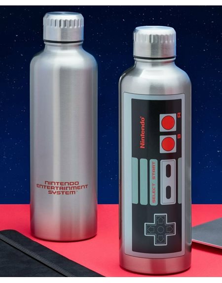 Paladone Nes Metal Water Bottle (500ml) (PP8479NN)