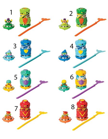 As Company Superthings Battle Spinners Σε 8 Σχέδια 1Τμχ – 1013-61165