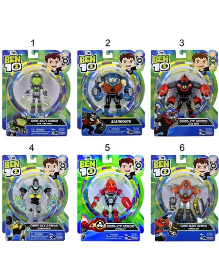 Giochi Preziosi Βασική Φιγούρα Ben 10 W17 Σε 6 Σχέδια 1Τμχ – BEN77000