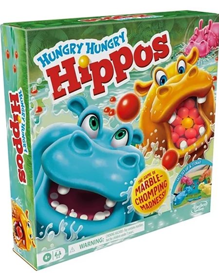 Hasbro Επιτραπέζιο Hungry Hungry Hippos Refresh – F8815