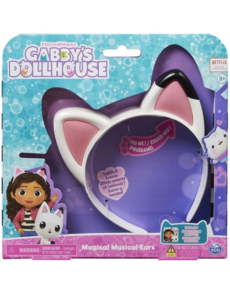 Spin Master Gabby’s Dollhouse: Μουσικη Στεκα Τα Αυτια της Gabby – 6060413