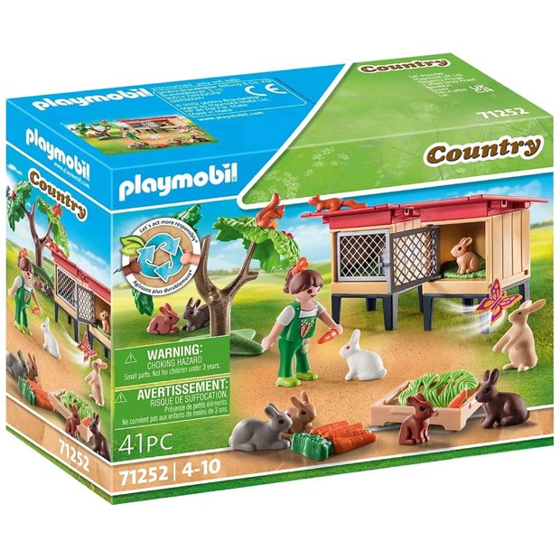 Playmobil Country Κουνελοσπιτο – 71252