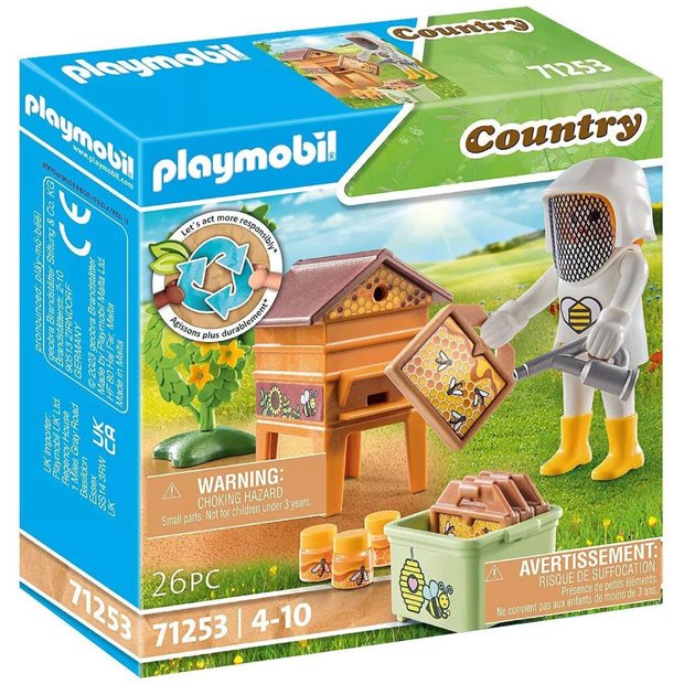 Playmobil Country Μελισσοκομος Με Κηρηθρες – 71253