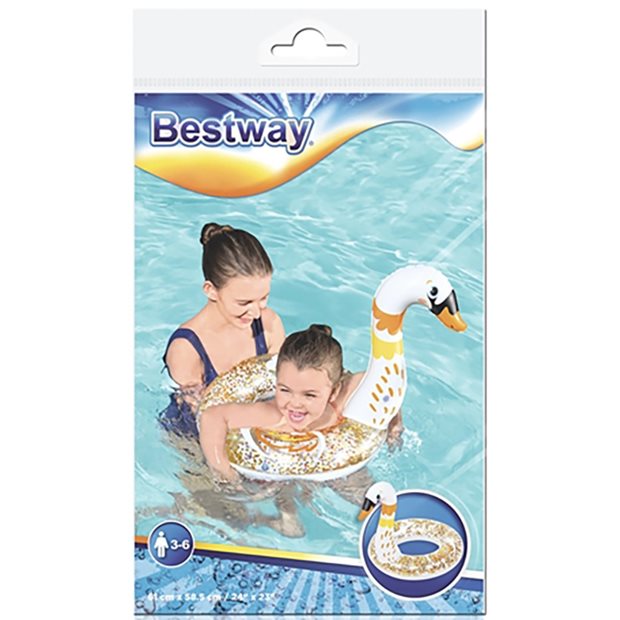 Παιδική Φουσκωτή Κουλούρα Bestway Shimmer & Float Σε 2 Σχεδια - 36306