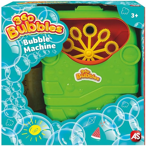Μηχανη Για Σαπουνοφουσκες 360 Bubbles Πράσινο - 5200-01353