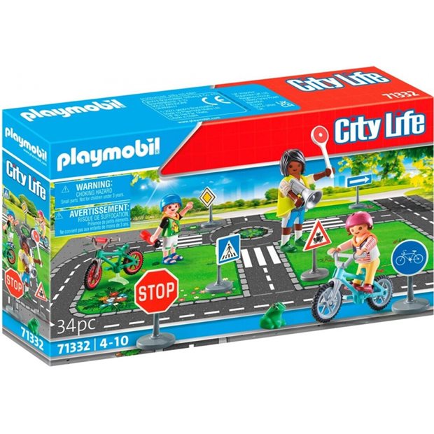 Playmobil City Life Μαθημα Κυκλοφοριακης Αγωγης – 71332