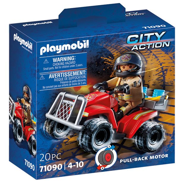 Playmobil Πυροσβεστης Με Γουρουνα 4×4 – 71090