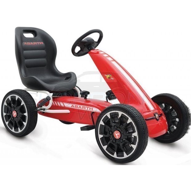 Πεταλοκινητο Kart Abarth Original Κόκκινο Skorpion Wheels - 5243030