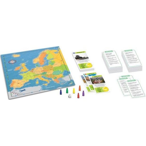 Επιτραπέζιο Παιχνίδι Ταξιδεύοντας Στην Ευρώπη - 100739