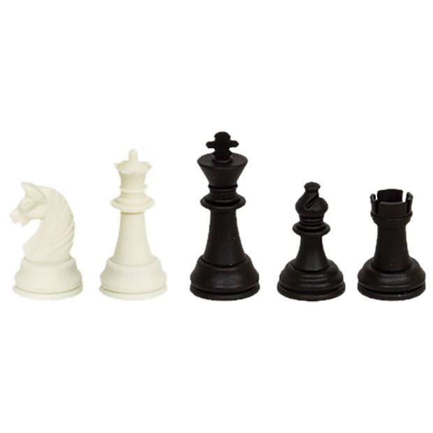 Πιονια Για Σκακι Μεγαλο Μαυρα/Ασπρα - 69-322