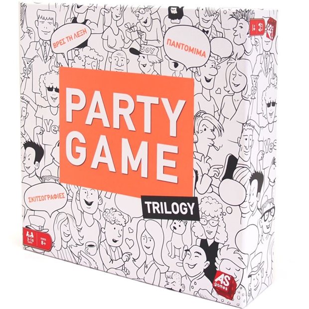 Επιτραπεζιο Παιχνιδι Party Game Trilogy - 1040-20028