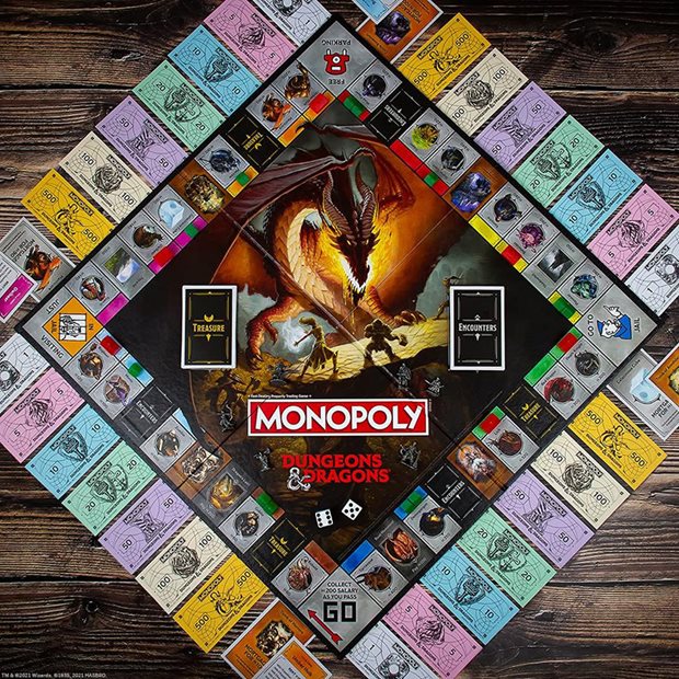 Επιτραπέζιο Monopoly Dungeons & Dragons Edition - WM02022-EN1-6