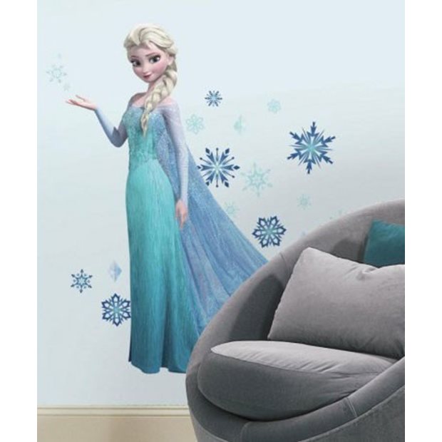 Παιδικο Αυτοκολλητο Τοιχου Frozen Elsa - 2371
