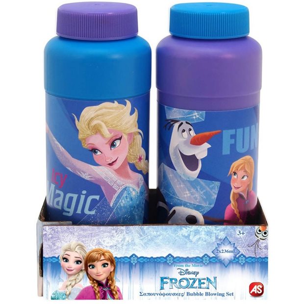 Παιδικες Σαπουνοφουσκες Disney Frozen Δυο Μεγαλα Μπουκαλια - 5200-01327