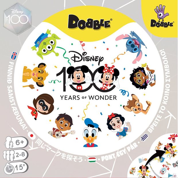 Επιτραπέζιο Παιχνίδι Dobble Disney 100 - KA114677