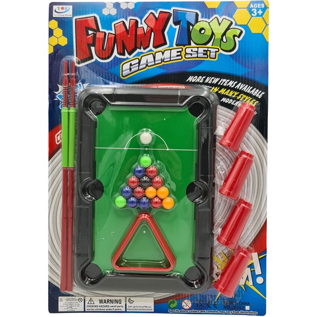Παιδικο Μπιλιαρδο Funny Toys Game Set - 70723242