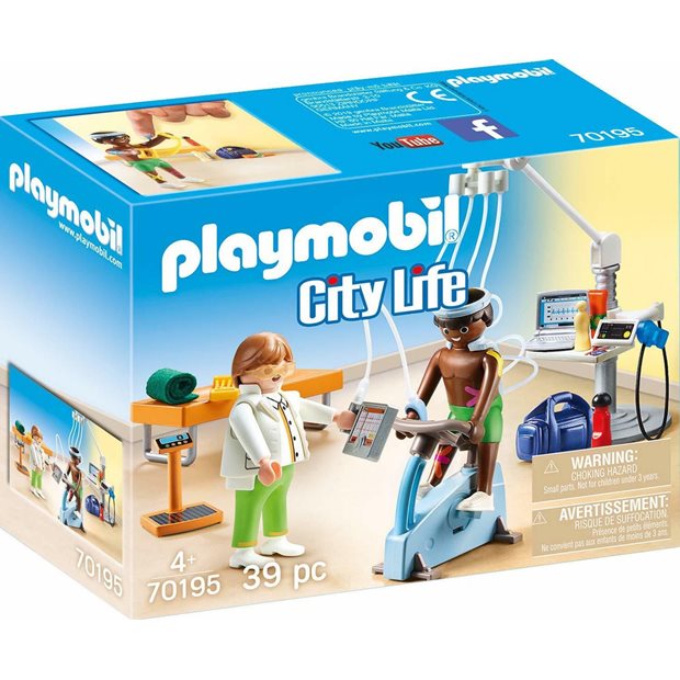 Playmobil City Life Κέντρο Φυσιοθεραπείας – 70195