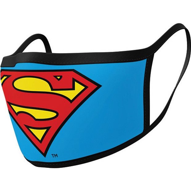 Μασκα Προστασιας Υφασματινη Superman - PYR85559