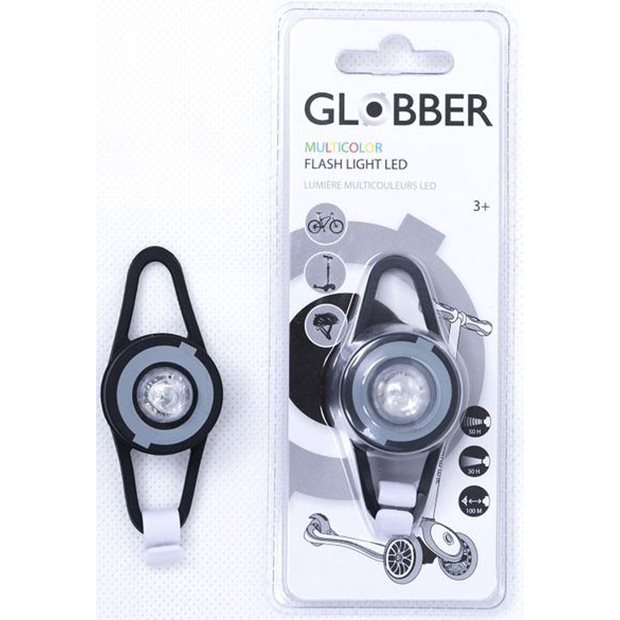 Globber Flash Light Led Black - 522-120