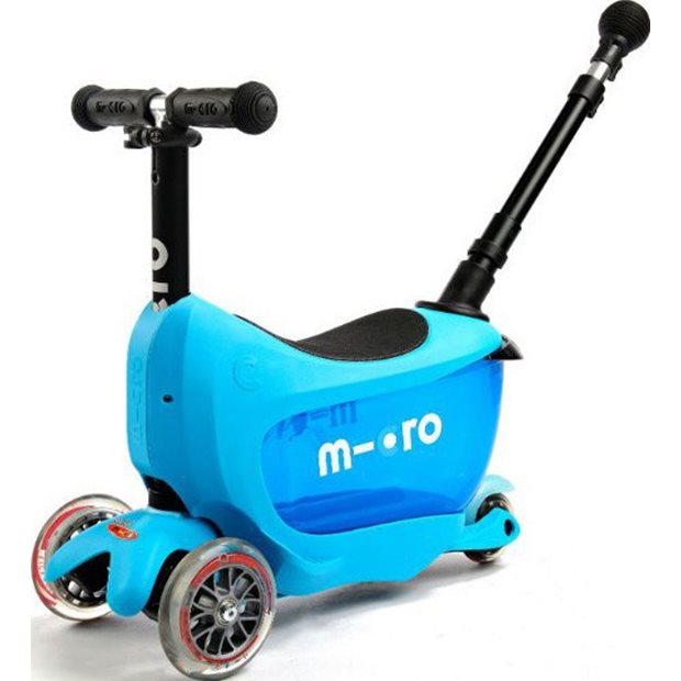 Παιδικο Πατινι Mini2Go Micro Deluxe Plus Μπλε - MMD034