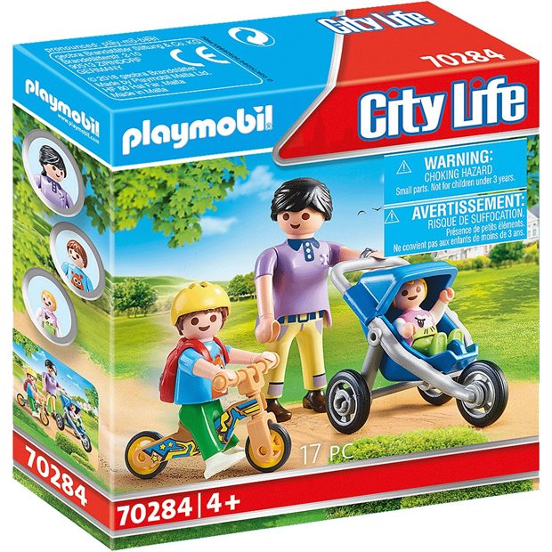 Playmobil City Life Μαμά Και Παιδάκια – 70284