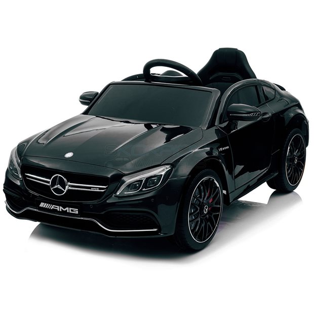 Ηλεκτροκίνητο Αυτοκίνητο Mercedes Benz C63s Original 12V - Μαύρο | Skorpion Wheels - 5246063