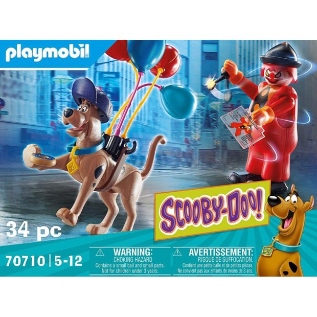 Playmobil Scooby-Doo Περιπέτεια Με Τον Ghost Clown – 70710